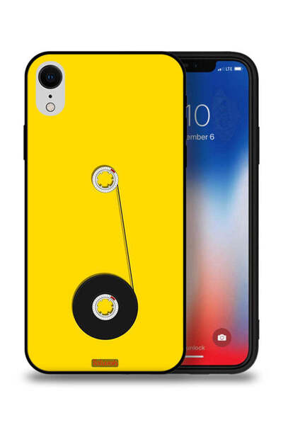 Tolwak غطاء حماية لجهاز Apple iPhone XR بتصميم عجلة كاسيت