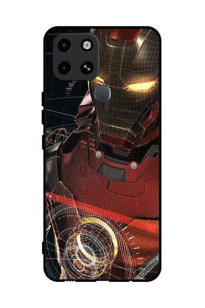 Covernex غطاء حماية لهاتف Infinix Smart 6 Inspire Iron Man
