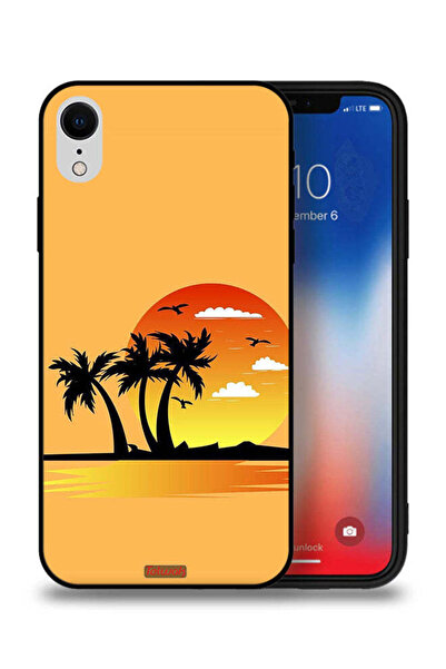 Tolwak جراب حماية لجهاز Apple iPhone XR برسومات تجريدية