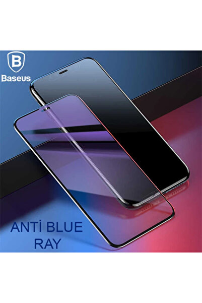 lowell home واقي شاشة كامل للشاشة مضاد للأشعة الزرقاء لهاتف آيفون 11 برو ماكس...