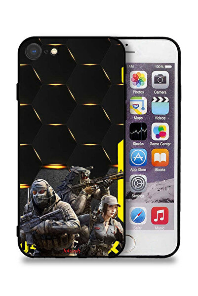 Tolwak غطاء حماية لجهاز Apple iPhone 8 بخلفية Cyberpunk