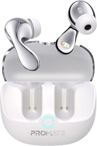 Promate True Wireless Earbuds with Active Noise Cancellation (ANC) and Environmental Noise Cancellat