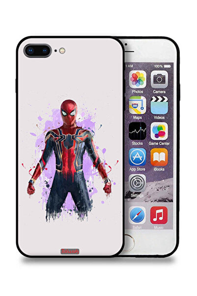 Tolwak جراب حماية لجهاز Apple iPhone 8 Plus بتصميم العنكبوت الحديدي