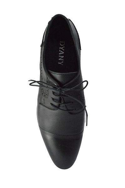 Dyany Pantofi barbati, piele naturala,40, negru