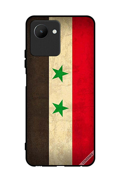 Covernex غطاء حماية لهاتف Realme C30s - علم سوريا