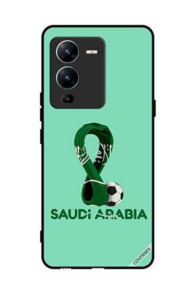Covernex غطاء حماية لهاتف فيفو V25 برو علم المملكة العربية السعودية في كأس ال...