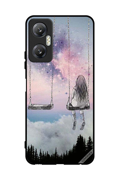 Covernex غطاء حماية لهاتف Infinix Hot 20 برسومات فتاة وحيدة