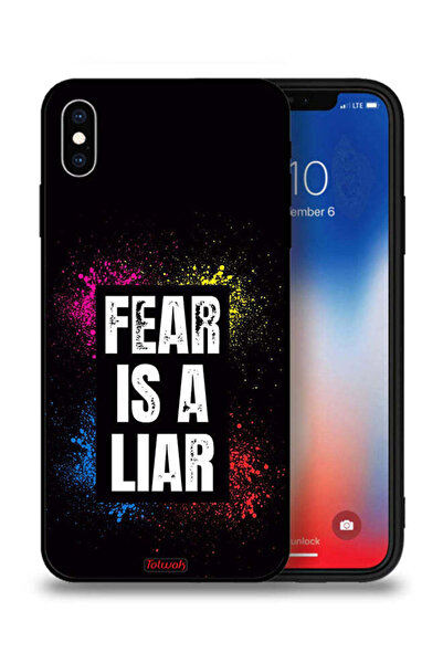 Tolwak جراب حماية Apple iPhone XS Max - الخوف كاذب