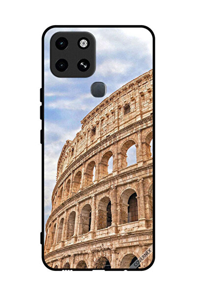 Covernex غطاء حماية لهاتف Infinix Smart 6 Vintage Building