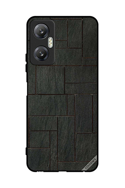Covernex غطاء حماية لهاتف Infinix Hot 20 بنمط جدار الحجارة