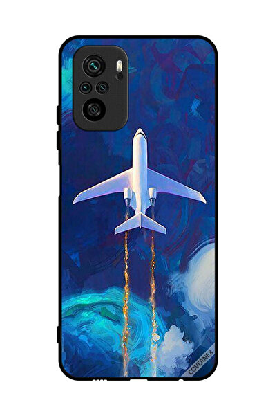 Covernex غطاء حماية لهاتف Poco M5s 4G برسومات طائرة