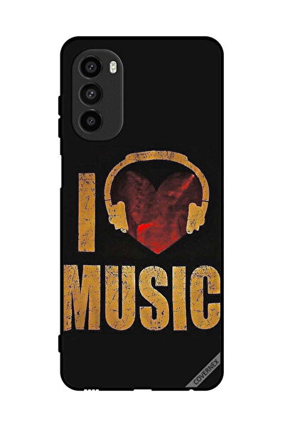 Covernex غطاء حماية لهاتف موتورولا موتو جي 82 فينتيج آي لوف ميوزيك