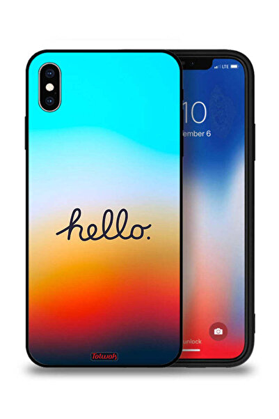 Tolwak غطاء حماية لجهاز Apple iPhone XS Max - مرحباً