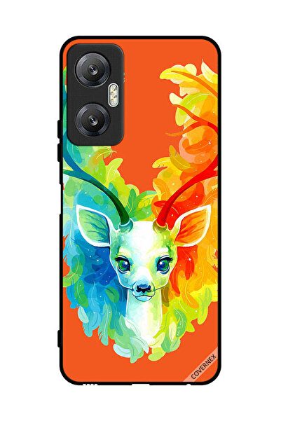 Covernex غطاء حماية لهاتف Infinix Hot 20 - غزال ملون