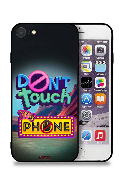 Tolwak جراب حماية لجهاز Apple iPhone 8 لا تلمس هاتفي