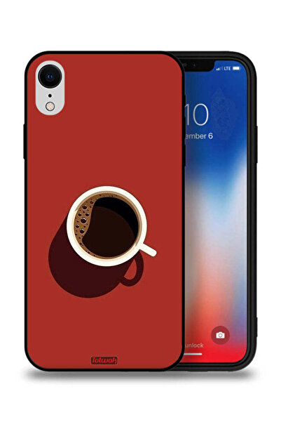 Tolwak جراب حماية لجهاز Apple iPhone XR بتصميم فنجان قهوة