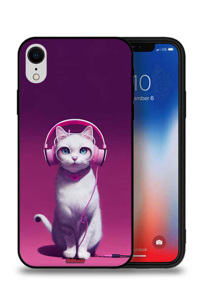 Tolwak جراب حماية لجهاز Apple iPhone XR - قطة لطيفة