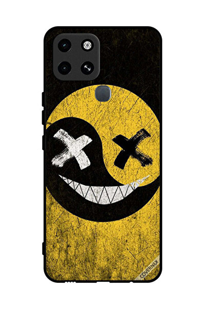 Covernex غطاء حماية لهاتف Infinix Smart 6 بتصميم وجه مارشميلو