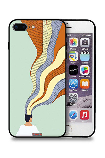 Tolwak جراب حماية لجهاز Apple iPhone 7 Plus - بيانات في ذهنك - فن