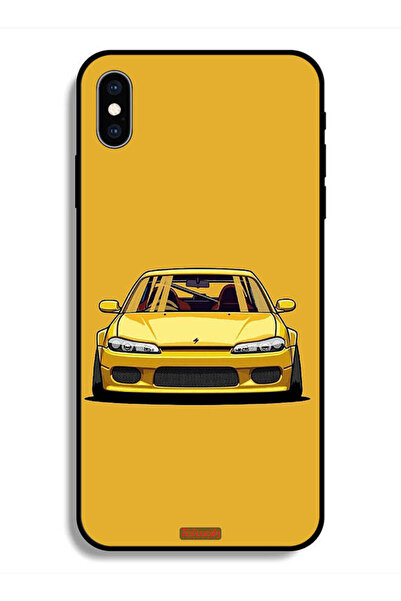 Tolwak Protective Case For Apple iPhone X Car Art