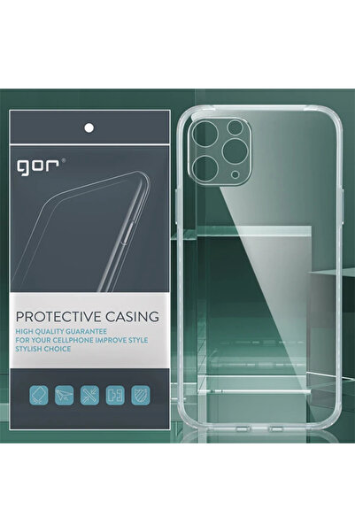 UygunSepetim جراب GOR لهاتف iPhone 11 Pro Max مقاس 6.5 بوصة من السيليكون الشف...