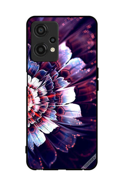 Covernex غطاء حماية لهاتف OnePlus Nord CE 2 Lite 5G مع زهرة كبيرة منعكسة على ...