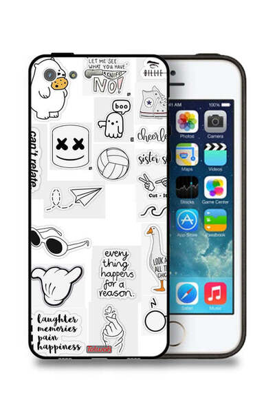 Tolwak لا يمكن لغطاء الحماية الخاص بأجهزة Apple iPhone 5/5s/SE أن يكون مناسبًا