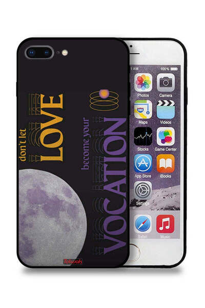 Tolwak جراب حماية لجهاز Apple iPhone 7 Plus لا تدع الحب يصبح مهنتك