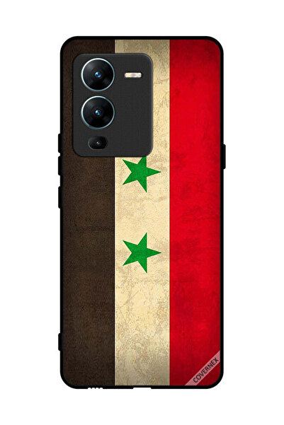 Covernex غطاء حماية لهاتف فيفو V25 برو - علم سوريا