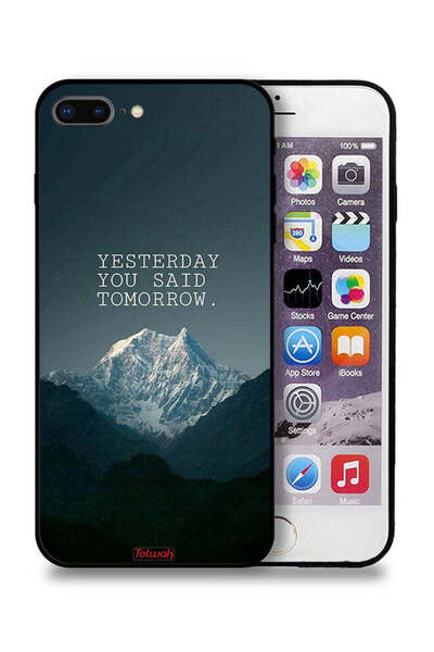 Tolwak جراب حماية لجهاز Apple iPhone 7 Plus - أمس قلت غدًا