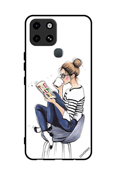 Covernex غطاء حماية لهاتف Infinix Smart 6 - قراءة كتاب الفن