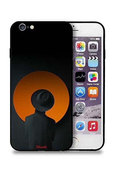 Tolwak غطاء حماية لهاتف Apple iPhone 6 Plus/6s Plus بتصميم قبعة صبي