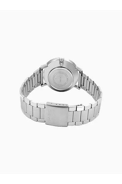 Casio Women's Minimalist Stainless Steel Watch – Peach Dial, Analog Display