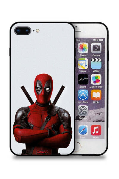 Tolwak غطاء حماية ديدبول لجهاز آيفون 8 بلس من آبل
