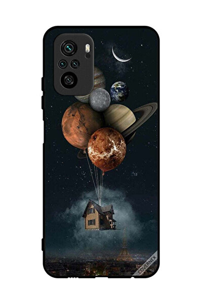 Covernex غطاء حماية لهاتف Poco M5s 4G Balloon Planets Takes Home