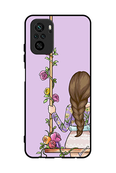 Covernex غطاء حماية لهاتف Poco M5s 4G مع خلفية فتاة BFF