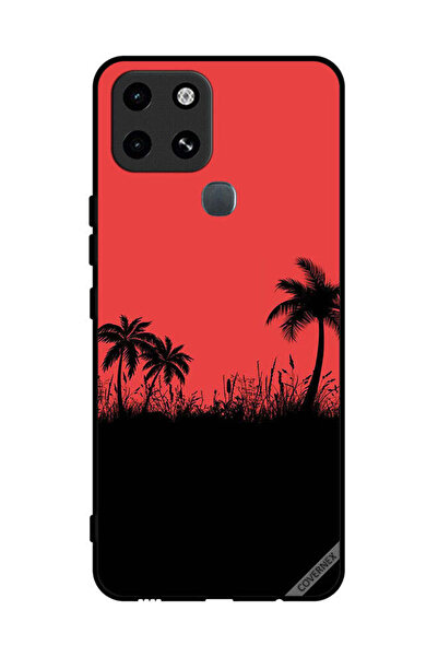 Covernex غطاء حماية لهاتف إنفينيكس سمارت 6 - أشجار التمر