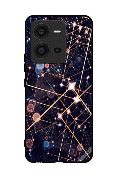 Covernex غطاء حماية لهاتف فيفو V25 بنمط منحنيات الإضاءة