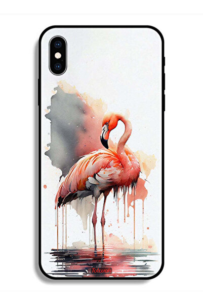 Tolwak جراب واقٍ لهاتف Apple iPhone X - فن الألوان المائية الاستوائية