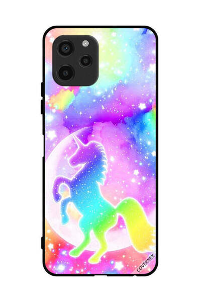 Covernex غطاء حماية لهاتف هواوي نوفا Y61 - يونيكورن قوس قزح