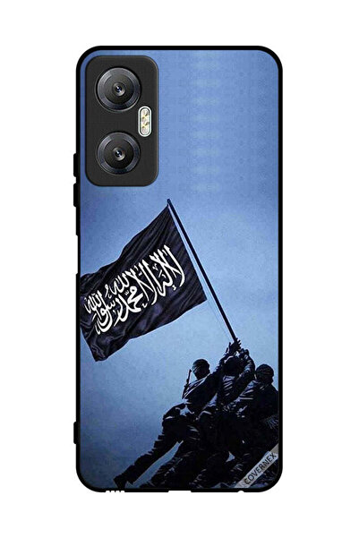 Covernex غطاء حماية لهاتف إنفينيكس هوت 20 - جنود رايزنج - علم المملكة العربية...