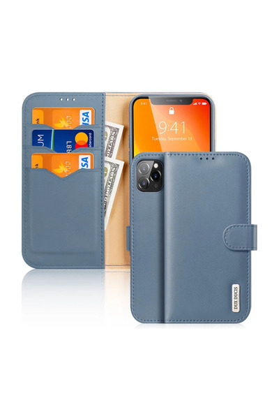 CepteToptan Dux Ducis iPhone 11 Pro 5.8Inch Case Leather Case with Magnet Wallet Hi - Mki̇1235-9143