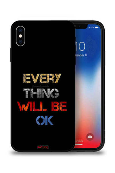 Tolwak جراب حماية Apple iPhone XS Max كل شيء سيكون على ما يرام