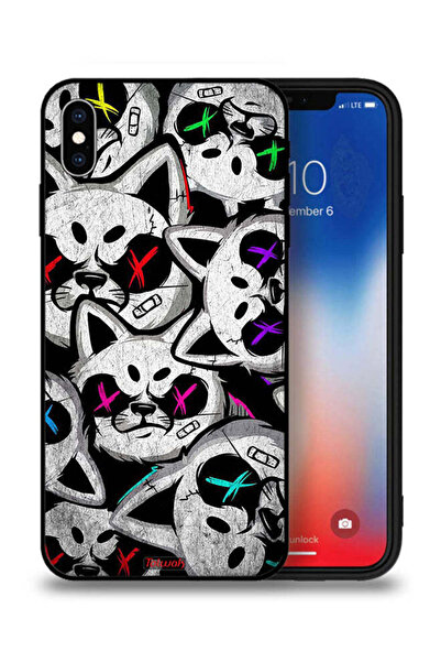 Tolwak غطاء حماية لجهاز Apple iPhone XS - قطط مارشميلو