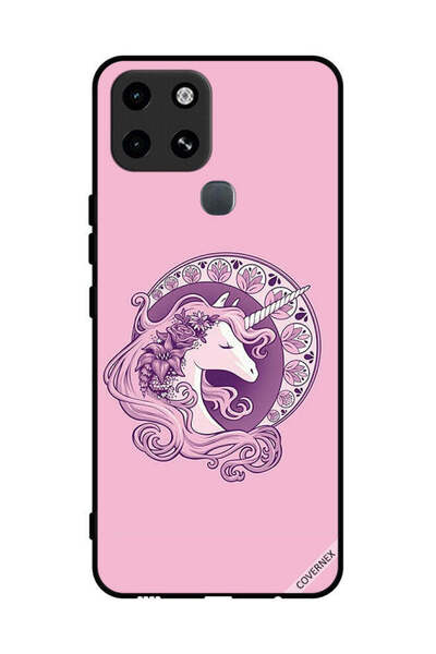 Covernex غطاء حماية لهاتف إنفينيكس سمارت 6 - تصميم يونيكورن