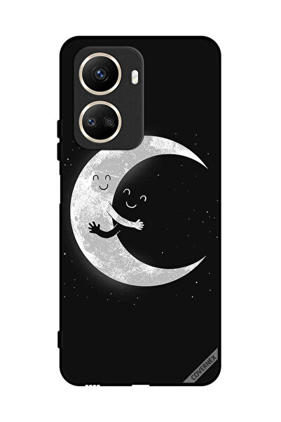 Covernex غطاء حماية لهاتف هواوي نوفا 10 إس إي - عناق القمر والسماء المظلمة