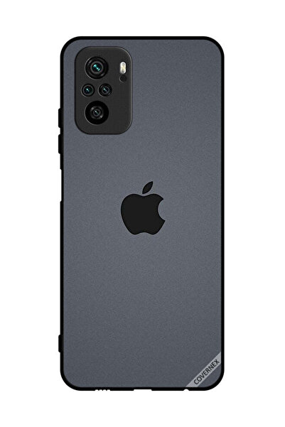 Covernex غطاء حماية لهاتف Poco M5s 4G بشعار Apple