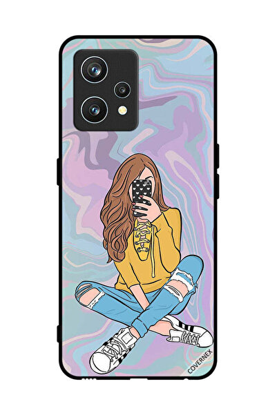 Covernex غطاء حماية لهاتف Realme 9 Pro Plus صورة فتاة تلتقط صورة