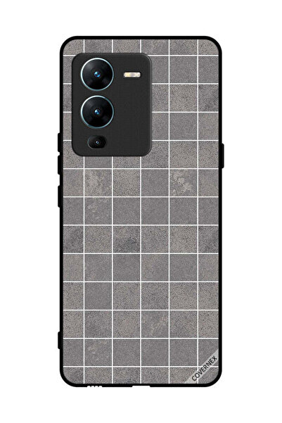 Covernex غطاء حماية لهاتف فيفو V25 برو بنقشة البلاط