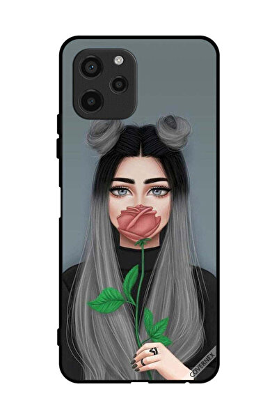 Covernex غطاء حماية لهاتف هواوي نوفا Y61 برسومات فتاة لطيفة